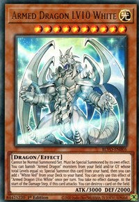 Armed Dragon LV10 White [BLVO-EN005] Ultra Rare | Dragon's Lair Comics and Fantasy Houston TX