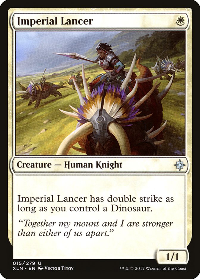 Imperial Lancer [Ixalan] | Dragon's Lair Comics and Fantasy Houston TX