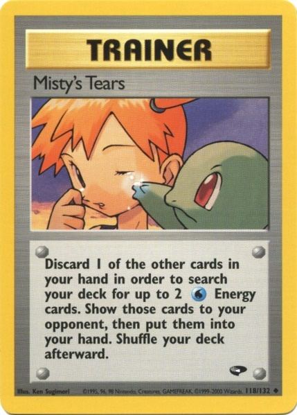 Misty's Tears (118/132) [Gym Challenge Unlimited] | Dragon's Lair Comics and Fantasy Houston TX