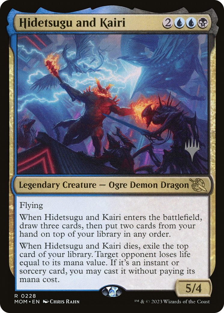 Hidetsugu and Kairi (Promo Pack) [March of the Machine Promos] | Dragon's Lair Comics and Fantasy Houston TX