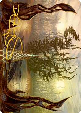 Thornglint Bridge Art Card (Gold-Stamped Signature) [Modern Horizons 2 Art Series] | Dragon's Lair Comics and Fantasy Houston TX