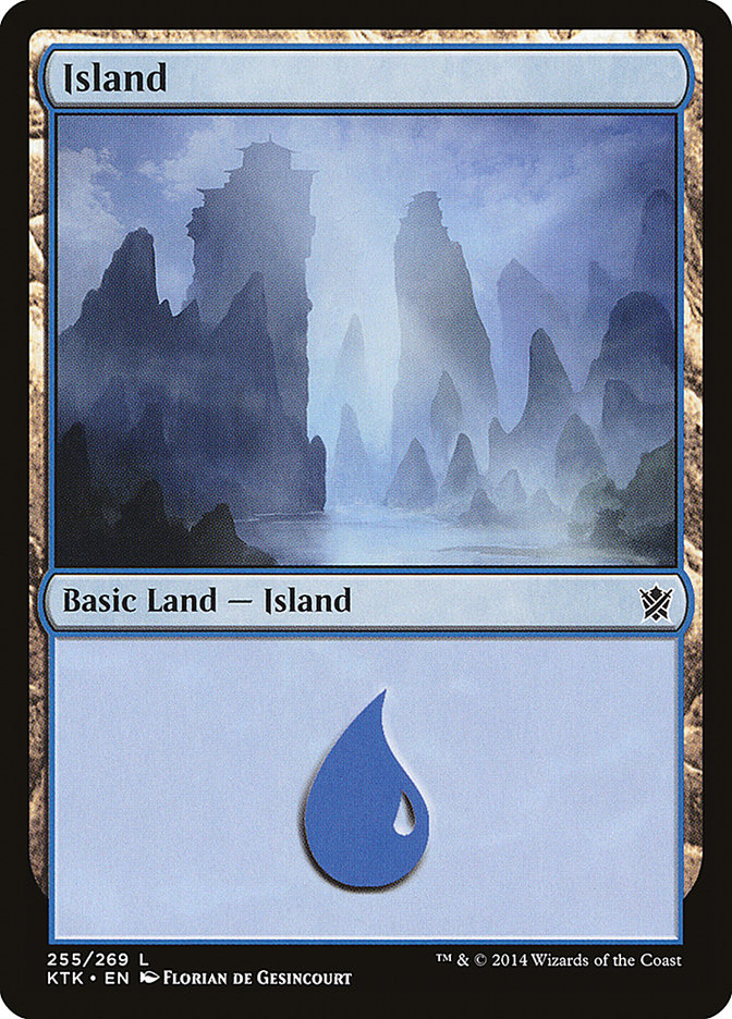 Island (255) [Khans of Tarkir] | Dragon's Lair Comics and Fantasy Houston TX