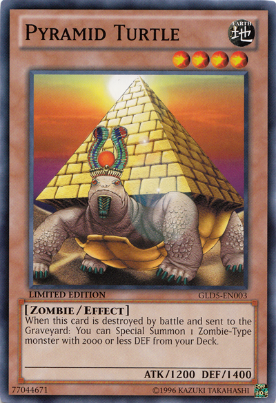 Pyramid Turtle [GLD5-EN003] Common | Dragon's Lair Comics and Fantasy Houston TX