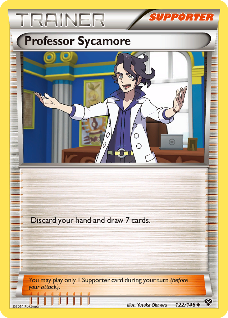 Professor Sycamore (122/146) [XY: Base Set] | Dragon's Lair Comics and Fantasy Houston TX