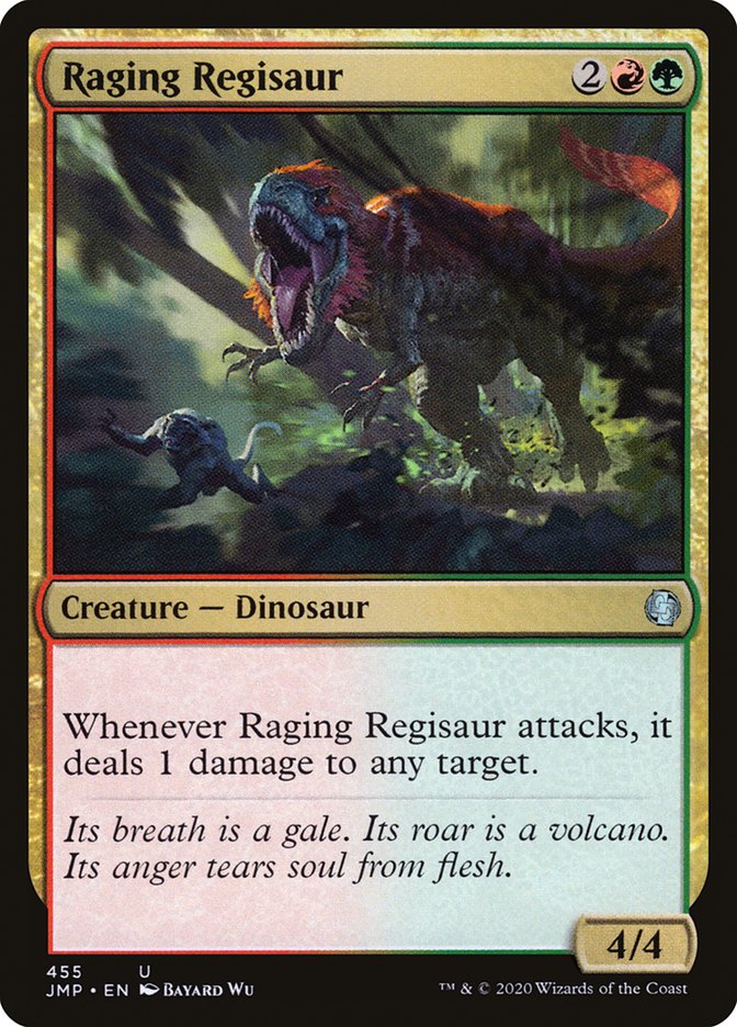 Raging Regisaur [Jumpstart] | Dragon's Lair Comics and Fantasy Houston TX