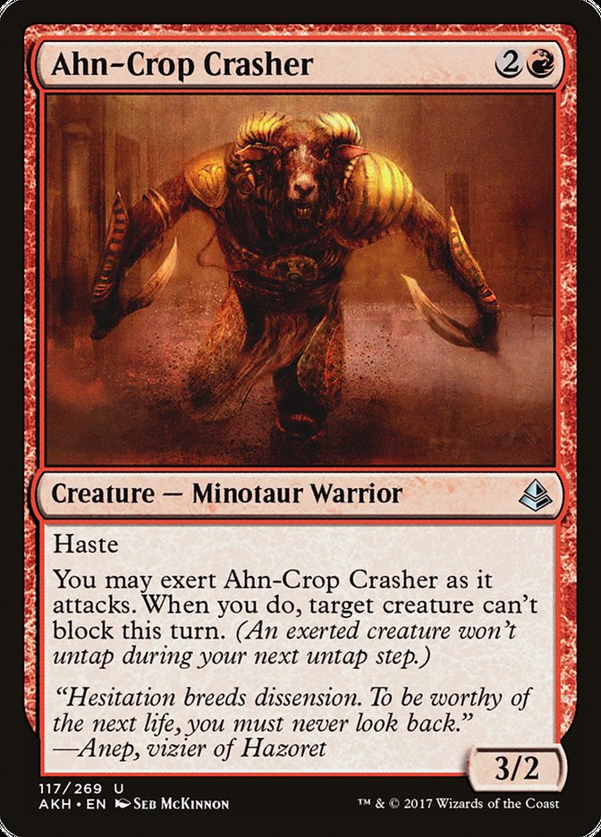 Ahn-Crop Crasher [Amonkhet] | Dragon's Lair Comics and Fantasy Houston TX