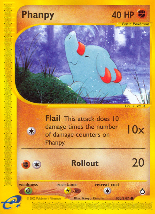 Phanpy (100/147) [Aquapolis] | Dragon's Lair Comics and Fantasy Houston TX