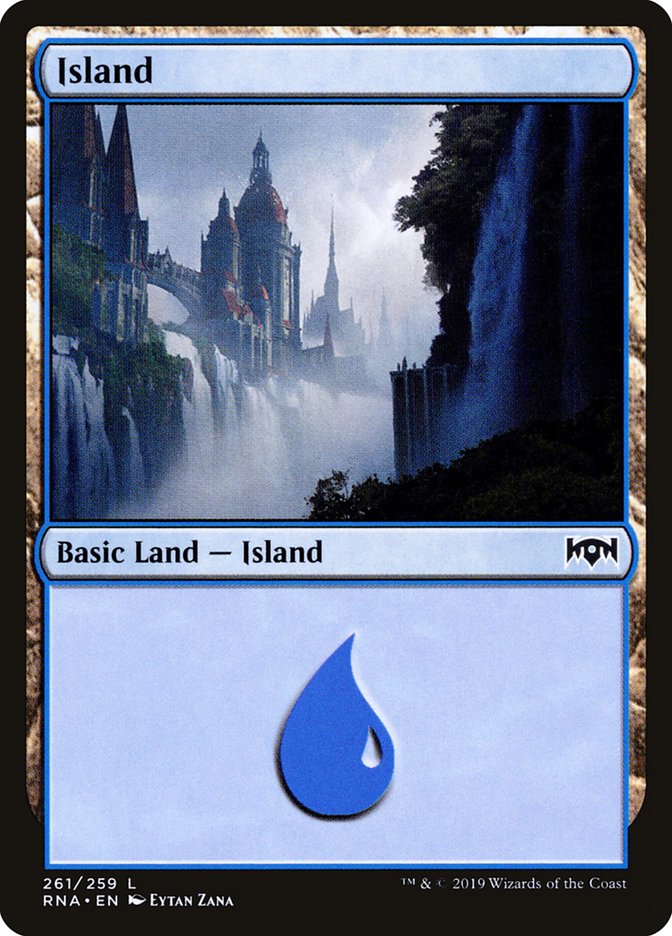 Island (261) [Ravnica Allegiance] | Dragon's Lair Comics and Fantasy Houston TX