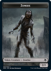 Zombie // Human Soldier Double-Sided Token [Game Night: Free-for-All Tokens] | Dragon's Lair Comics and Fantasy Houston TX