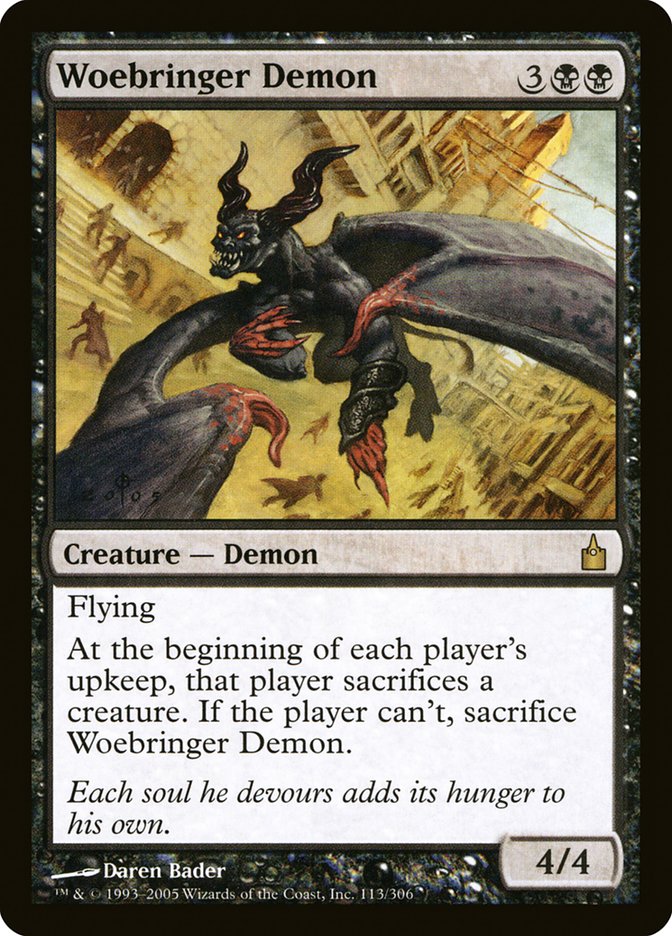 Woebringer Demon [Ravnica: City of Guilds] | Dragon's Lair Comics and Fantasy Houston TX