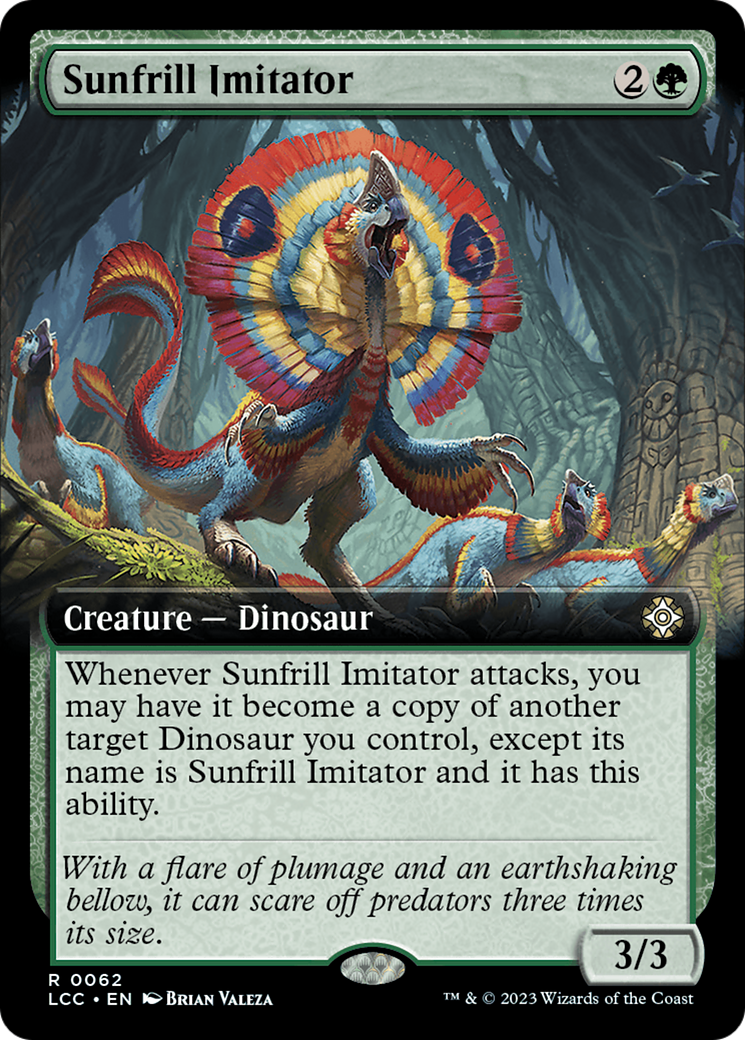 Sunfrill Imitator (Extended Art) [The Lost Caverns of Ixalan Commander] | Dragon's Lair Comics and Fantasy Houston TX