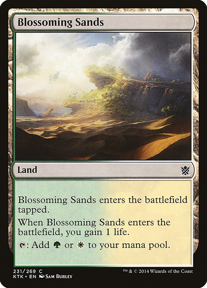 Blossoming Sands [Khans of Tarkir] | Dragon's Lair Comics and Fantasy Houston TX