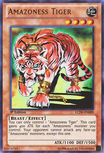 Amazoness Tiger [LCJW-EN089] Ultra Rare | Dragon's Lair Comics and Fantasy Houston TX