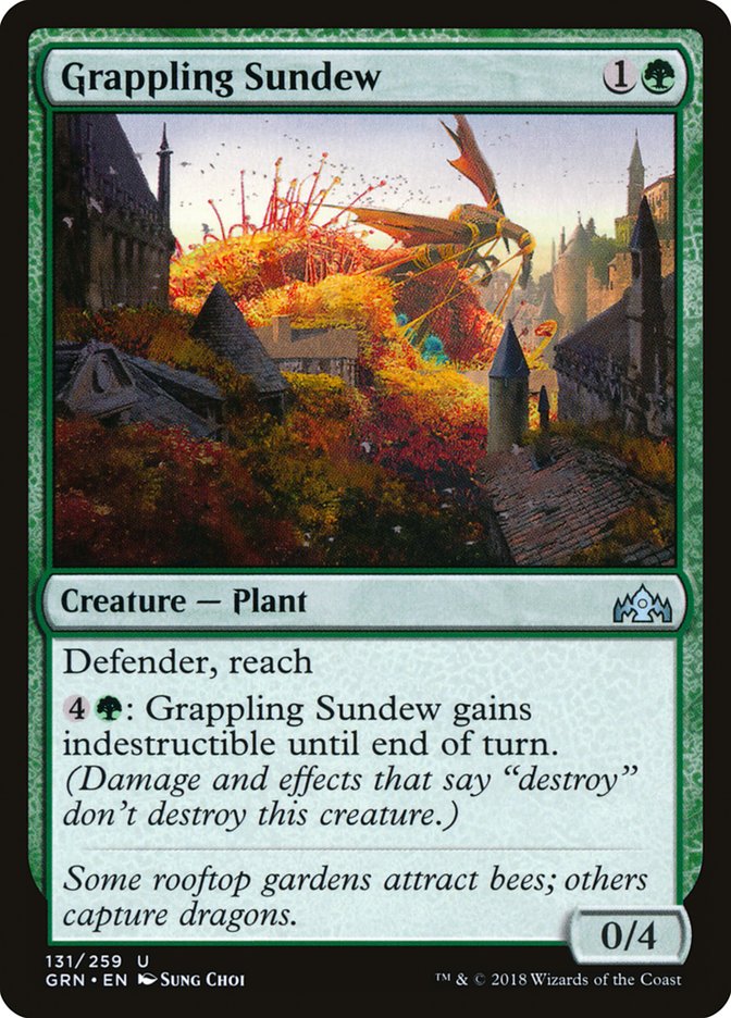 Grappling Sundew [Guilds of Ravnica] | Dragon's Lair Comics and Fantasy Houston TX