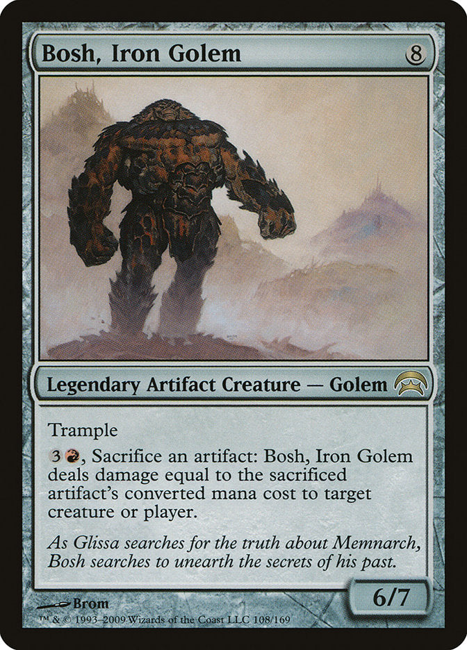 Bosh, Iron Golem [Planechase] | Dragon's Lair Comics and Fantasy Houston TX