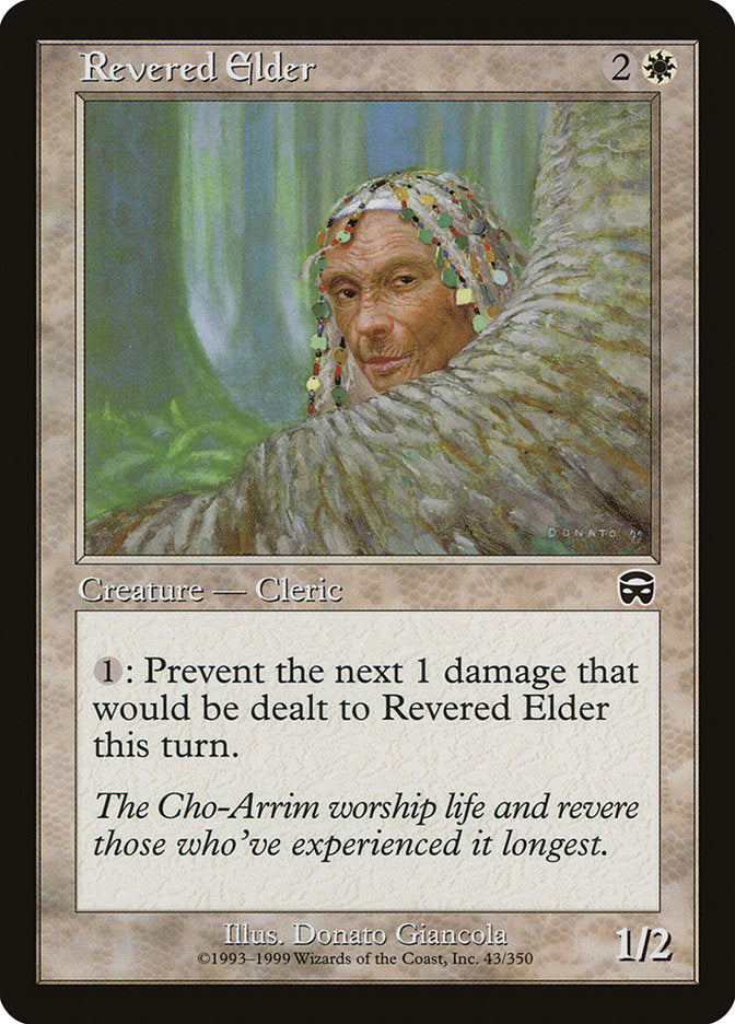 Revered Elder [Mercadian Masques] | Dragon's Lair Comics and Fantasy Houston TX