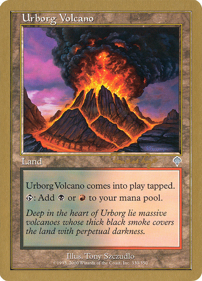 Urborg Volcano (Tom van de Logt) [World Championship Decks 2001] | Dragon's Lair Comics and Fantasy Houston TX