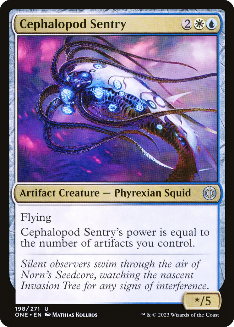 Cephalopod Sentry [Phyrexia: All Will Be One] | Dragon's Lair Comics and Fantasy Houston TX