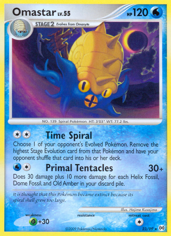 Omastar (23/99) [Platinum: Arceus] | Dragon's Lair Comics and Fantasy Houston TX