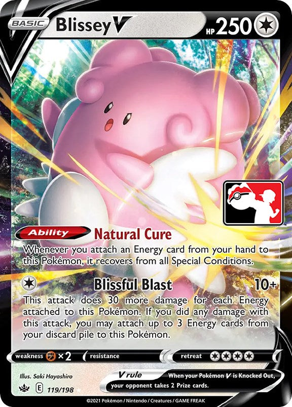 Blissey V (119/198) [Prize Pack Series One] | Dragon's Lair Comics and Fantasy Houston TX