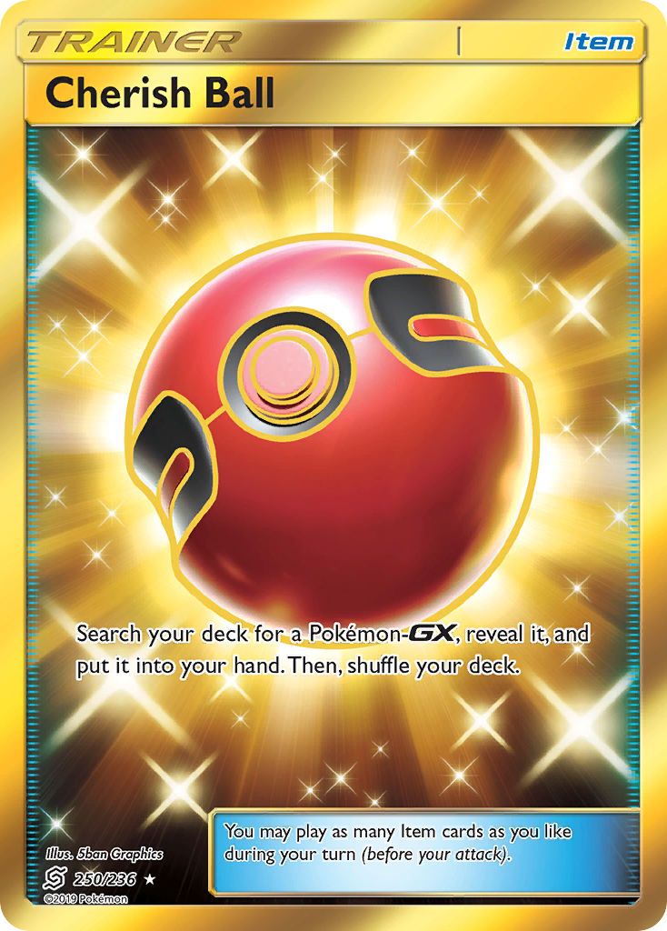 Cherish Ball (250/236) [Sun & Moon: Unified Minds] | Dragon's Lair Comics and Fantasy Houston TX