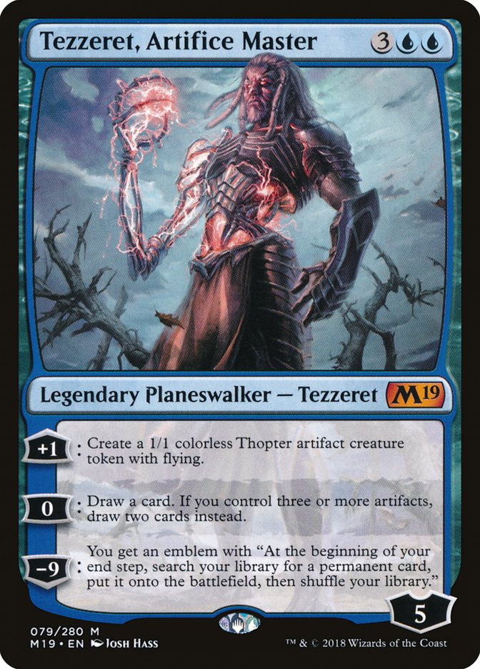 Tezzeret, Artifice Master [Core Set 2019] | Dragon's Lair Comics and Fantasy Houston TX