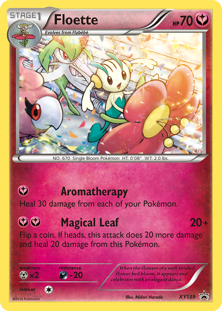 Floette (XY139) [XY: Black Star Promos] | Dragon's Lair Comics and Fantasy Houston TX