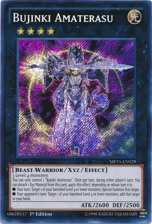 Bujinki Amaterasu [MP15-EN029] Secret Rare | Dragon's Lair Comics and Fantasy Houston TX