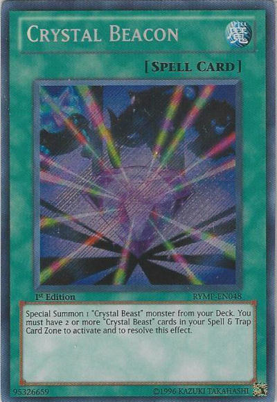 Crystal Beacon [RYMP-EN048] Secret Rare | Dragon's Lair Comics and Fantasy Houston TX