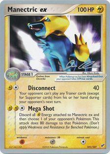 Manectric ex (101/107) (Mewtrick - Jason Klaczynski) [World Championships 2006] | Dragon's Lair Comics and Fantasy Houston TX