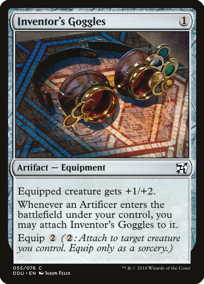 Inventor's Goggles [Duel Decks: Elves vs. Inventors] | Dragon's Lair Comics and Fantasy Houston TX