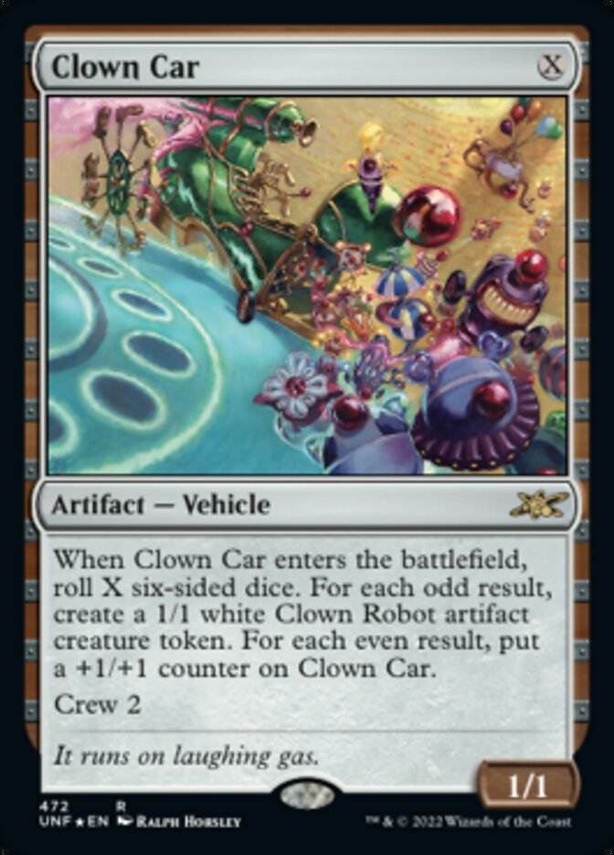 Clown Car (Galaxy Foil) [Unfinity] | Dragon's Lair Comics and Fantasy Houston TX