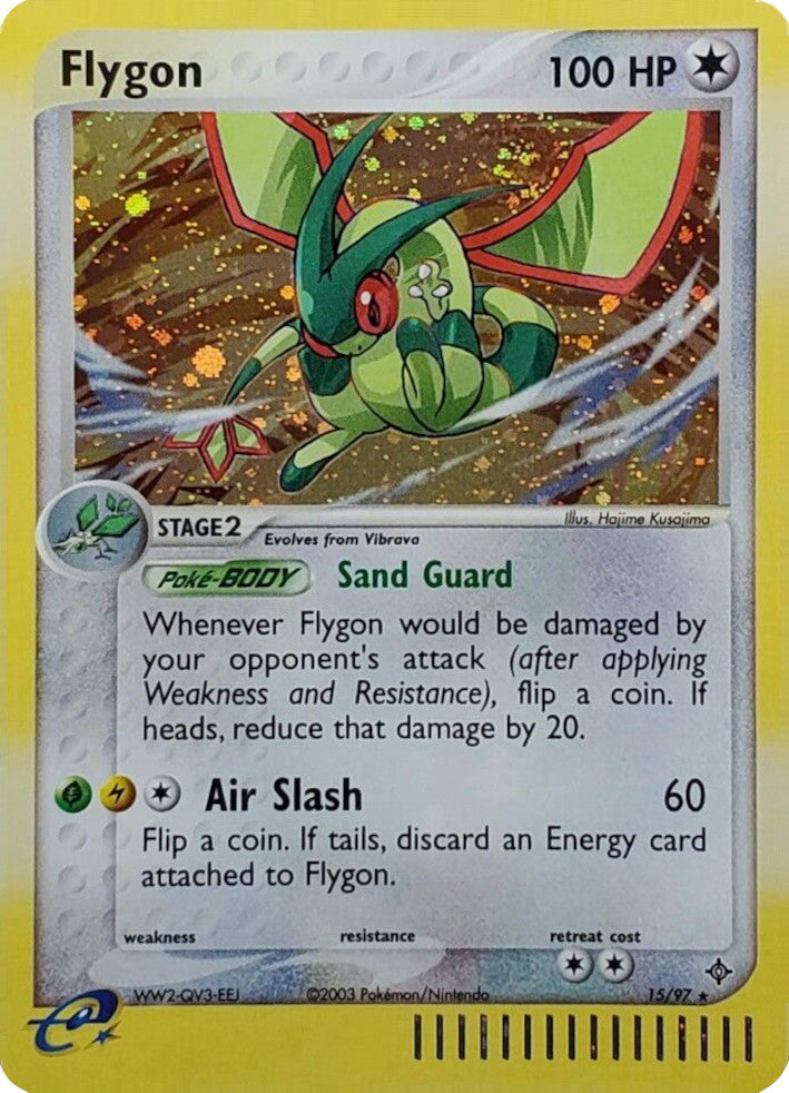 Flygon (15/97) (Theme Deck Exclusive) [EX: Dragon] | Dragon's Lair Comics and Fantasy Houston TX