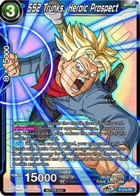 SS2 Trunks, Heroic Prospect (Alternate Art) (P-219) [Promotion Cards] | Dragon's Lair Comics and Fantasy Houston TX