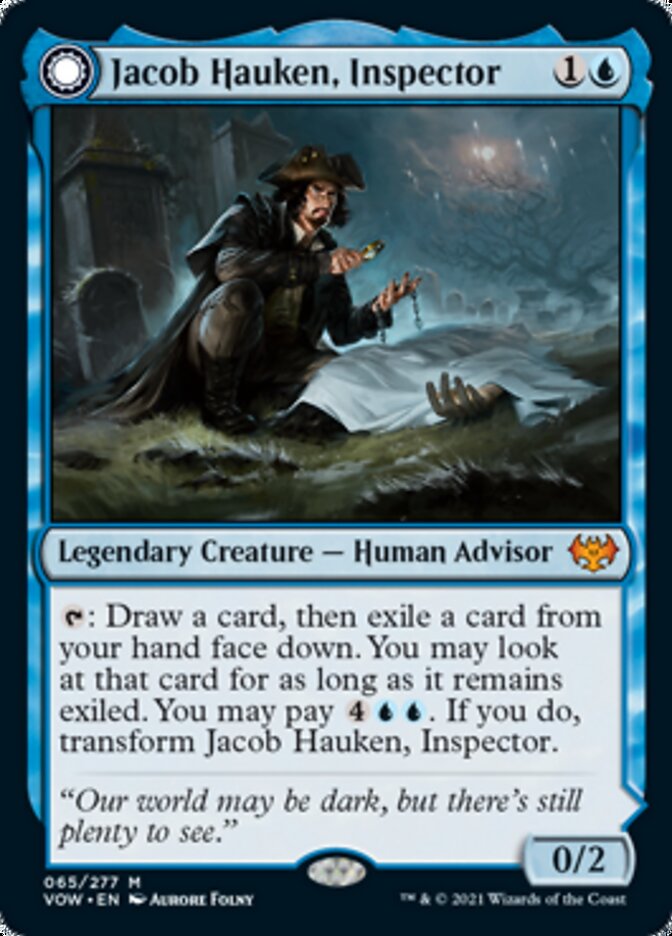 Jacob Hauken, Inspector // Hauken's Insight [Innistrad: Crimson Vow] | Dragon's Lair Comics and Fantasy Houston TX