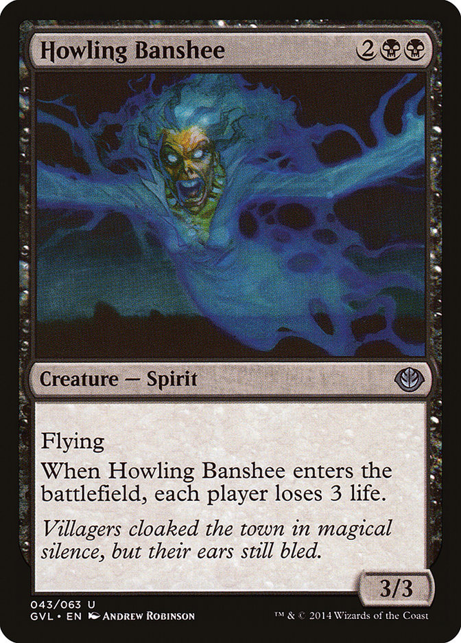 Howling Banshee (Garruk vs. Liliana) [Duel Decks Anthology] | Dragon's Lair Comics and Fantasy Houston TX