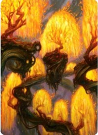 Grove of the Burnwillows Art Card [Zendikar Rising Art Series] | Dragon's Lair Comics and Fantasy Houston TX