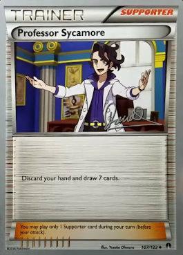 Professor Sycamore (107/122) (Infinite Force - Diego Cassiraga) [World Championships 2017] | Dragon's Lair Comics and Fantasy Houston TX