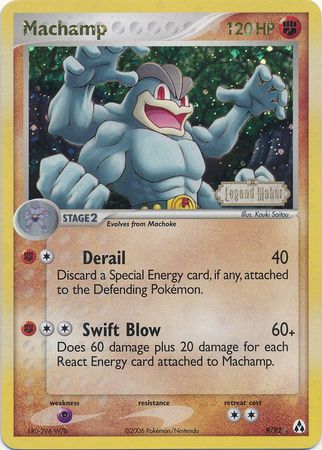 Machamp (9/92) (Stamped) [EX: Legend Maker] | Dragon's Lair Comics and Fantasy Houston TX