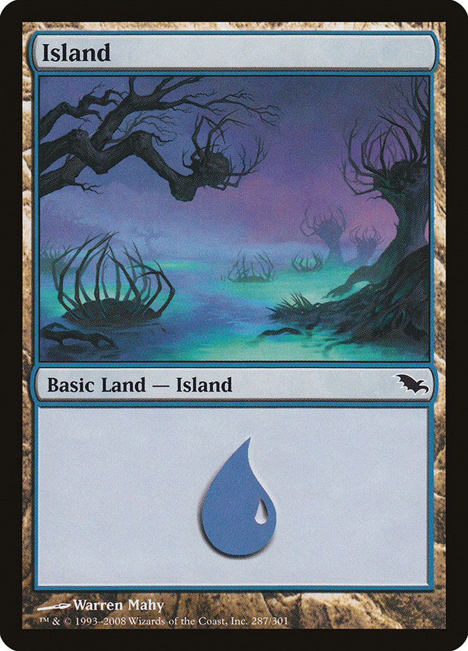 Island (287) [Shadowmoor] | Dragon's Lair Comics and Fantasy Houston TX