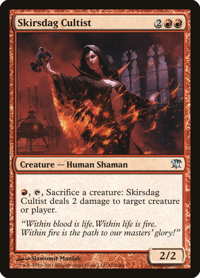 Skirsdag Cultist [Innistrad] | Dragon's Lair Comics and Fantasy Houston TX