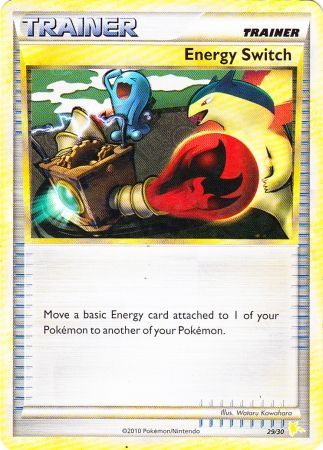 Energy Switch (29/30) [HeartGold & SoulSilver: Trainer Kit - Raichu] | Dragon's Lair Comics and Fantasy Houston TX