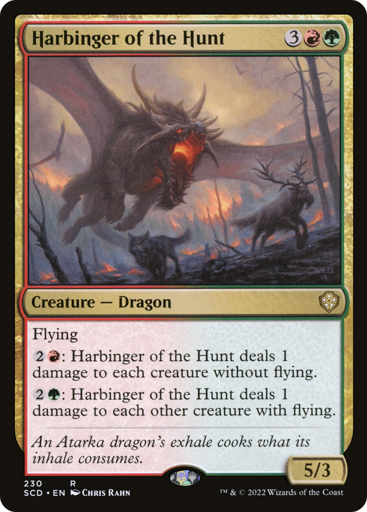 Harbinger of the Hunt [Starter Commander Decks] | Dragon's Lair Comics and Fantasy Houston TX