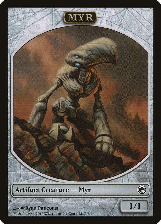 Myr Token [Scars of Mirrodin Tokens] | Dragon's Lair Comics and Fantasy Houston TX