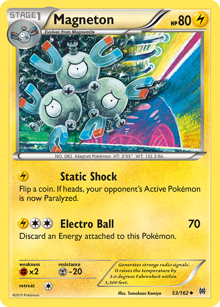 Magneton (53/162) [XY: BREAKthrough] | Dragon's Lair Comics and Fantasy Houston TX