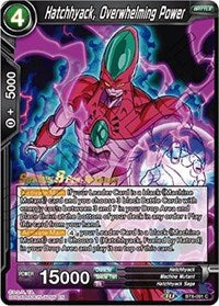 Hatchhyack, Overwhelming Power (BT8-091_PR) [Malicious Machinations Prerelease Promos] | Dragon's Lair Comics and Fantasy Houston TX