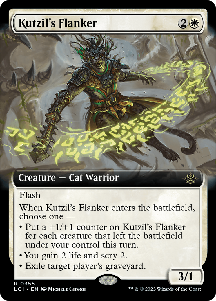 Kutzil's Flanker (Extended Art) [The Lost Caverns of Ixalan] | Dragon's Lair Comics and Fantasy Houston TX