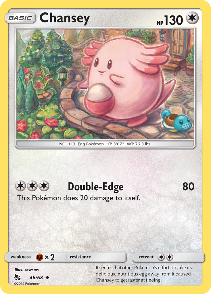 Chansey (46/68) [Sun & Moon: Hidden Fates] | Dragon's Lair Comics and Fantasy Houston TX