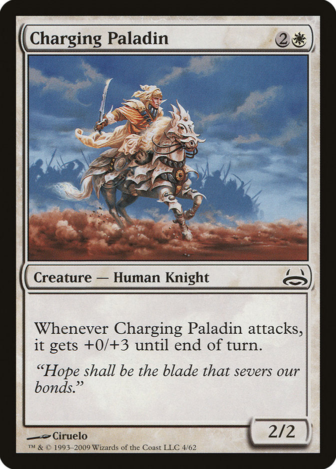 Charging Paladin [Duel Decks: Divine vs. Demonic] | Dragon's Lair Comics and Fantasy Houston TX