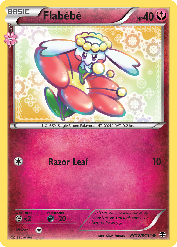 Flabebe (RC17/RC32) [XY: Generations] | Dragon's Lair Comics and Fantasy Houston TX